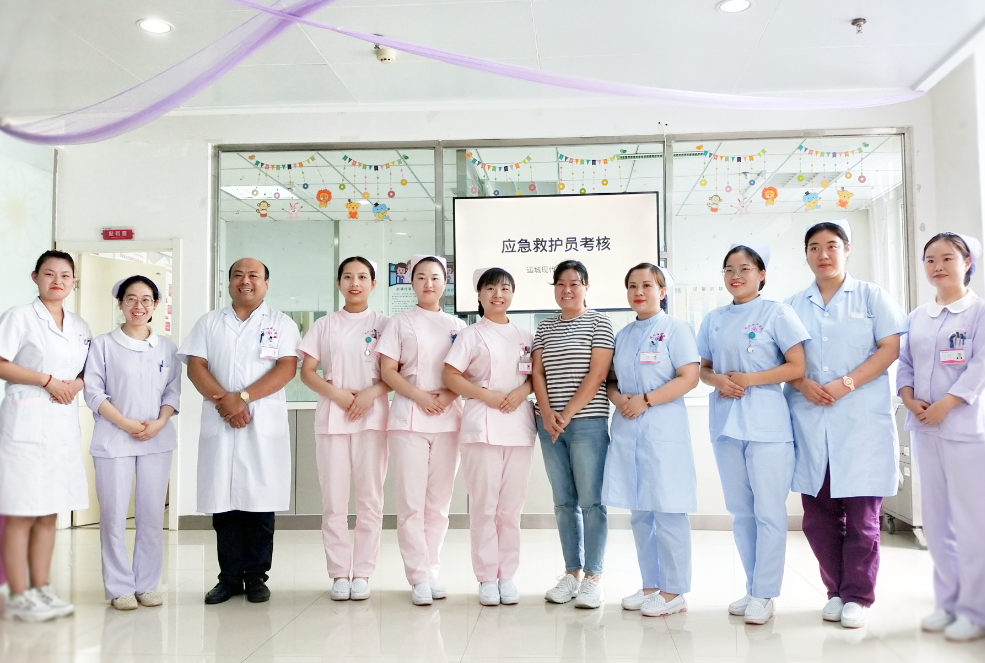 鹽湖區紅十字會對運城現代婦科醫院進行“應急